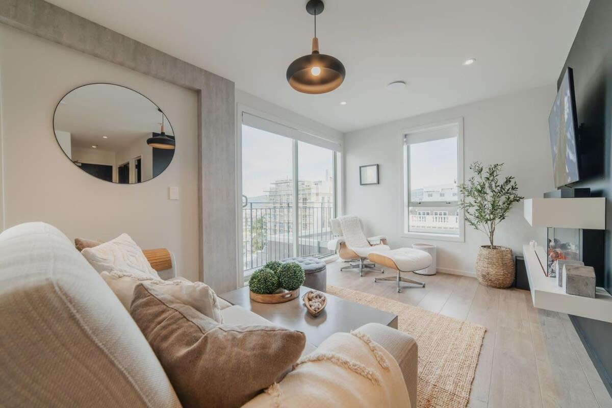 Penthouse Perfection - 2Br Elegance On Worcester St Christchurch Eksteriør bilde